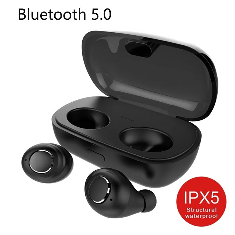 Bluetooth 5 0 наушники бинауральные вкладыши мини беспроводные басы
