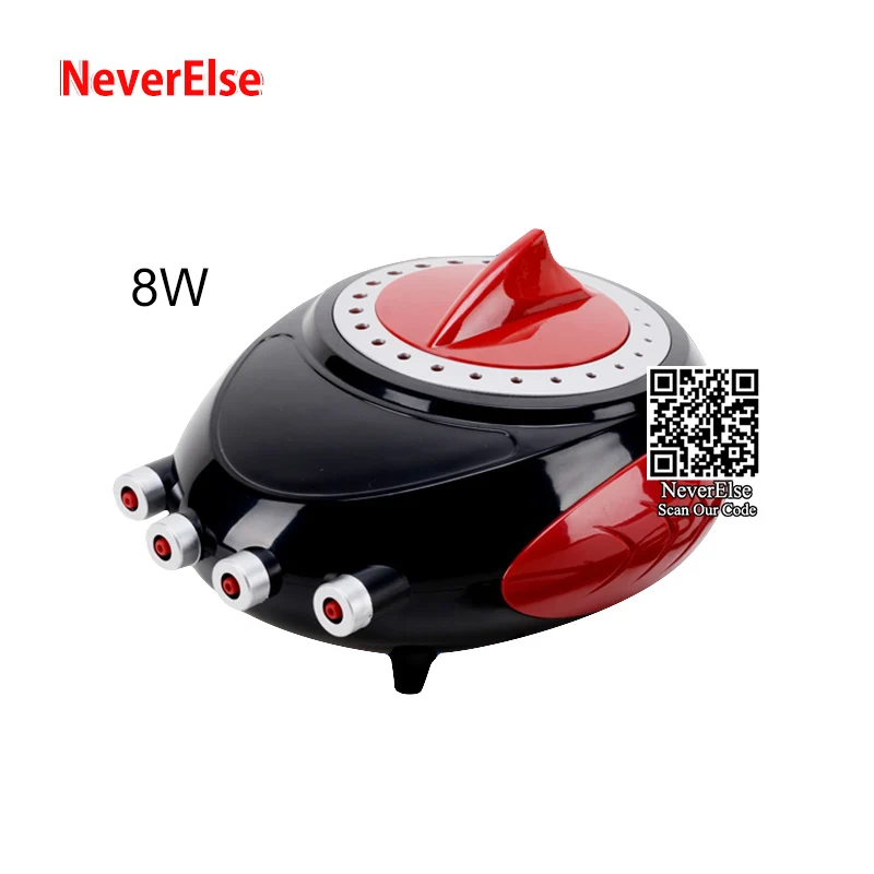 8W(4 Outlets) Супер тихий воздушный насос для аквариума воздушный компрессор для аквариума двойной/четыре выхода Регулируемый внешний увеличивающий кислородный насос аксессуары - Цвет: 8W(4 Outlets)
