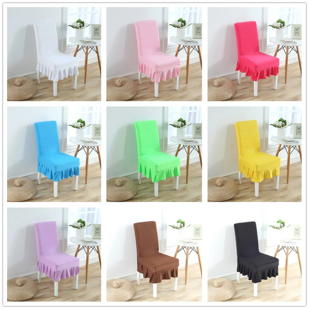 Складной современный спандекс Чехол для стула тянущийся эластичные столовый