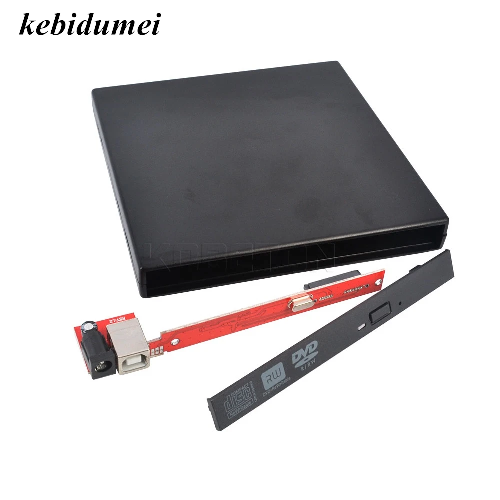 Kebidumei высококачественные компьютерные аксессуары портативный USB 2 0 DVD CD DVD-Rom SATA