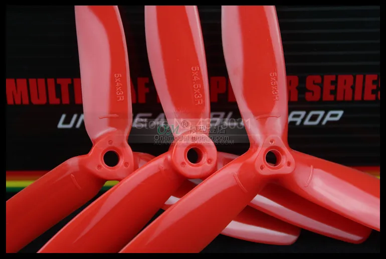 New10 Pairs KINGKONG/LDARC 5x4.5/5045 5x4 5040 5x5 5050 5 Inch 3-Blade Propeller CW CCW For FPV Racer RC Multicopter Spare Parts | Игрушки и