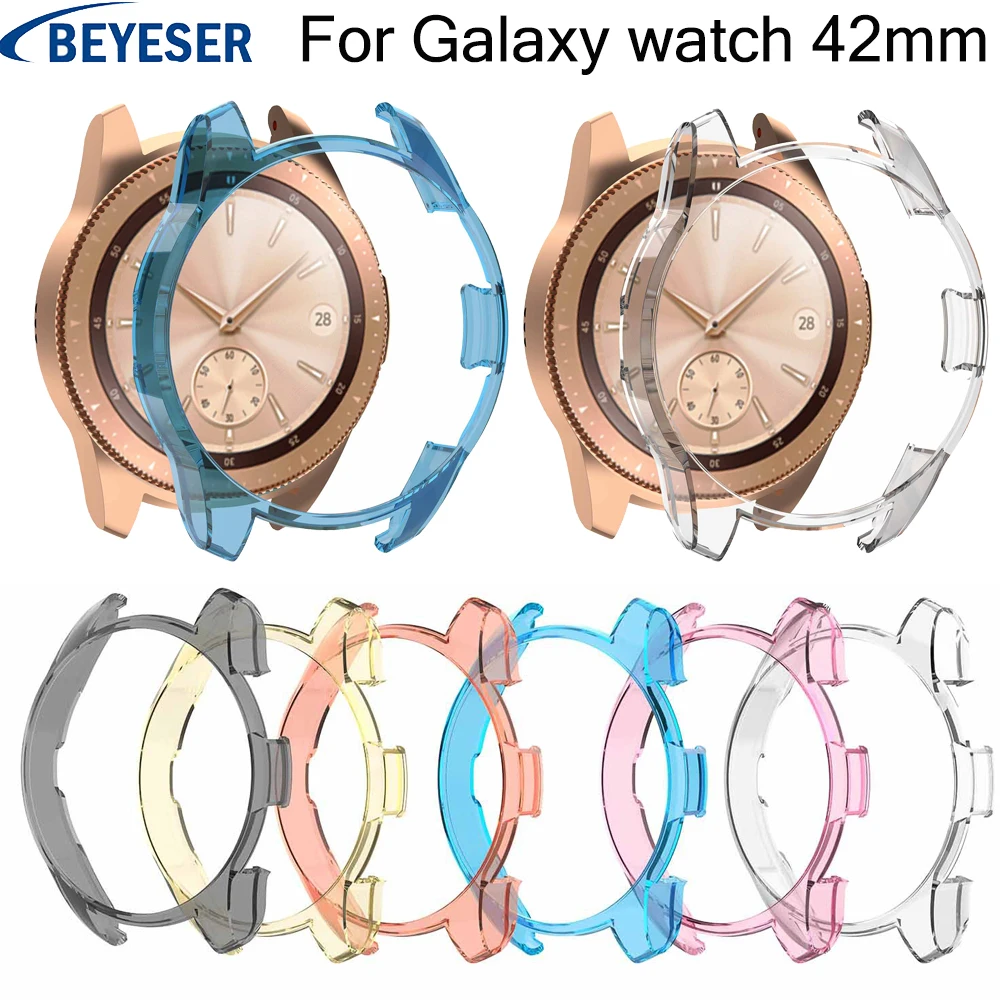 Чехол легкий из поликарбоната для Samsung galaxy watch 42 мм защитный чехол жесткий