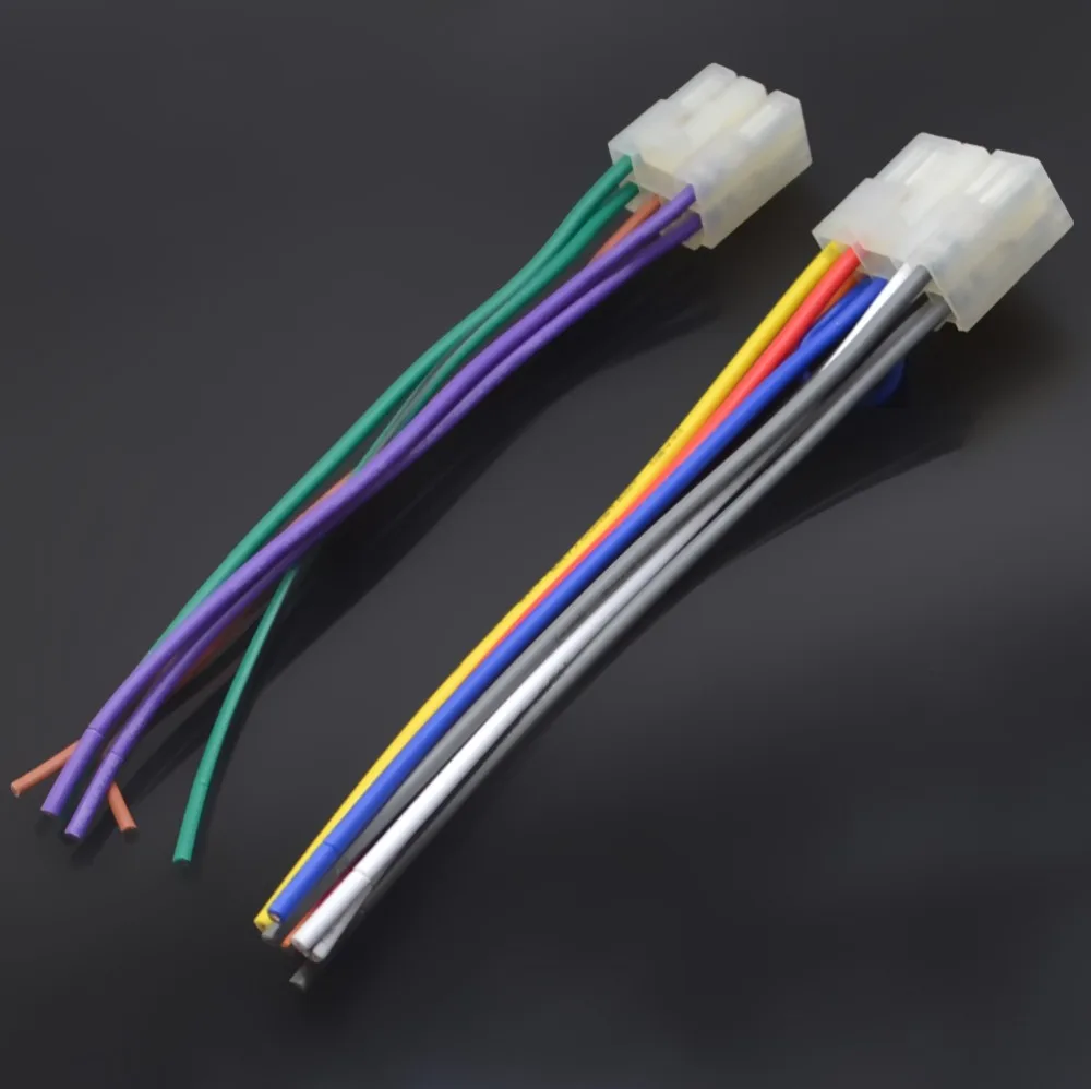 1 пара автомобильный аудио стерео адаптер электропроводки для Toyota/Scion радио CD/DVD