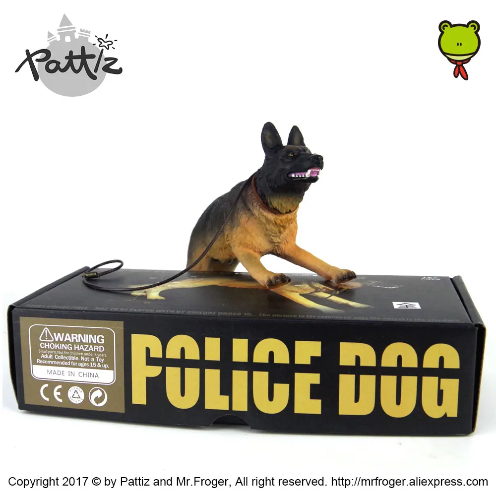 

Pattiz Police Dog Toy 1/6 Scale Action Figure Accessories Military Soldiers German Shepherd Toys Mini Animal Figures Adult Gift