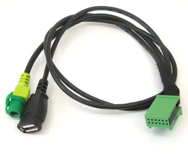 Музыкальный AMI USB интерфейс Aux кабель для Audi MMI 3G навигации Q5 A6L A4L Q7 A5 S5|Кабели