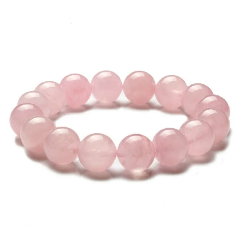 Счастливый натуральный розовый кварц с кристаллами искусственная Бриллиантовая