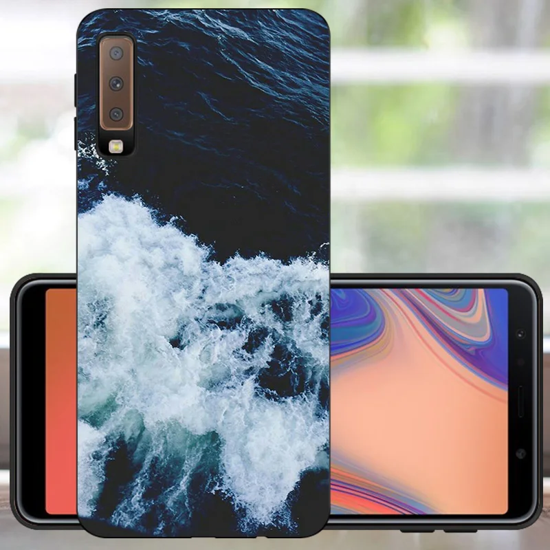 FANATU для Funda samsung Galaxy A7 чехол для samsung A7 силиконовый чехол-бампер для телефона samsung Galaxy A7 A750