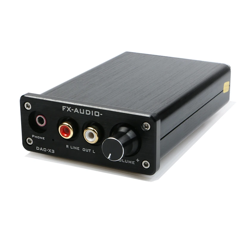 FX AUDIO DAC X3 волоконный коаксиальный USB декодер 24BIT/192 кГц наушники 192 аудио для