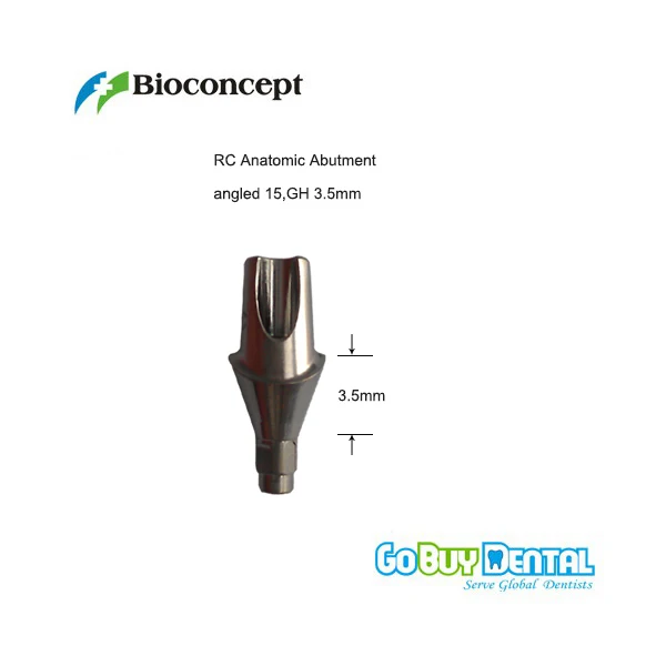 Совместимый костный уровень Straumann смешиваемый abutment с дистанционным управлением