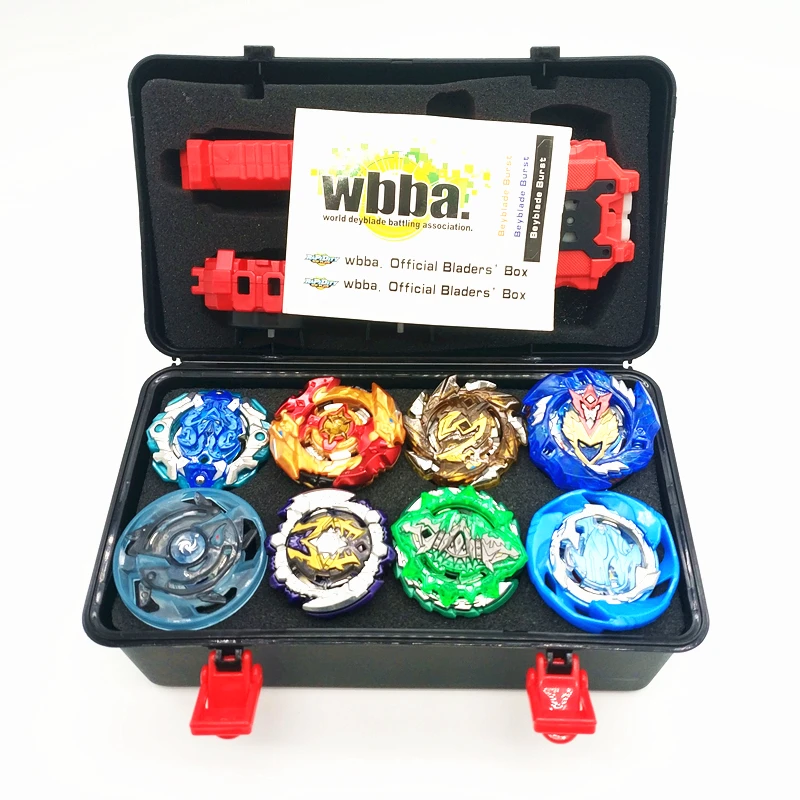 Beyblade Burst Bey Blade игрушка из металла Funsion Bayblade набор коробка для хранения с ручкой пусковая пластиковая коробка игрушки для детей