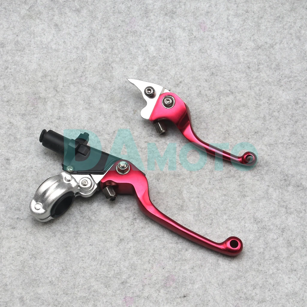 Алюминиевая CNC ASV 2-я складывающаяся муфта и тормозной рычаг для грязного велосипеда/питбайк универсальные запасные части