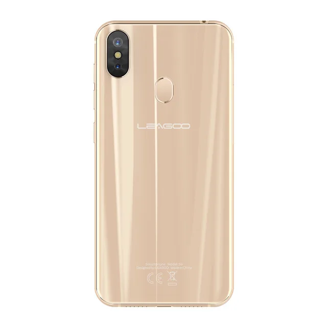 Gold LEAGOO S9 Android 8,1 восьмиядерный смартфон 4 Гб ОЗУ 32 Гб ПЗУ 5,8" HD+ ips MTIK6750 13 МП Двойная тыловая камера 3300 мАч 4G мобильный телефон - Цвет: Gold