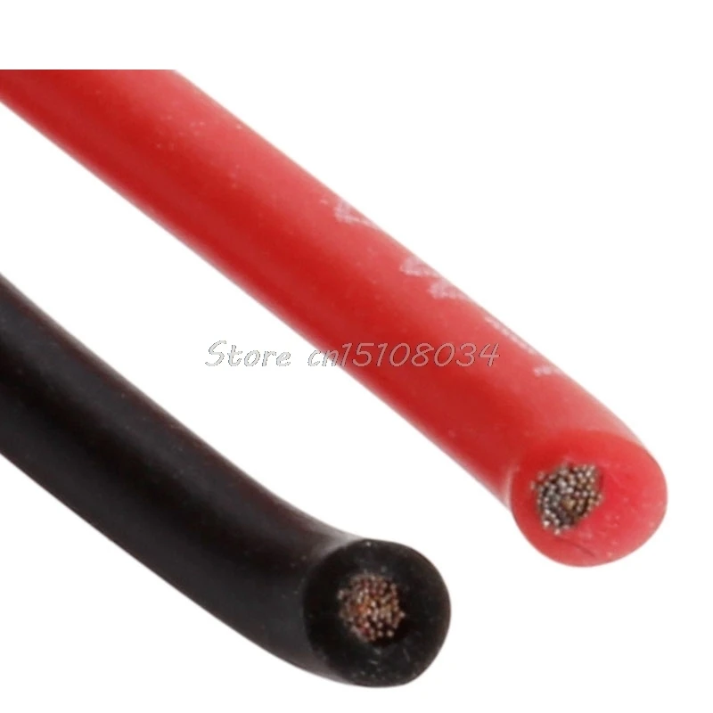 24AWG силиконовый калибровочный гибкий многожильный медный кабель 10 футов для RC