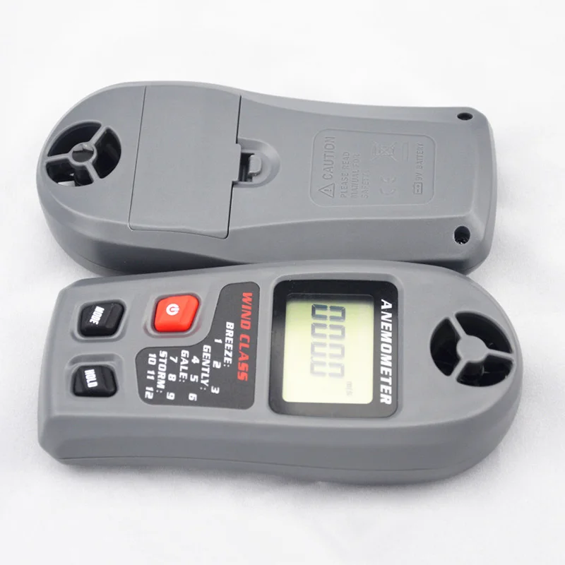 Портативный цифровой MT20 Анемометр термометр измеритель скорости ветра