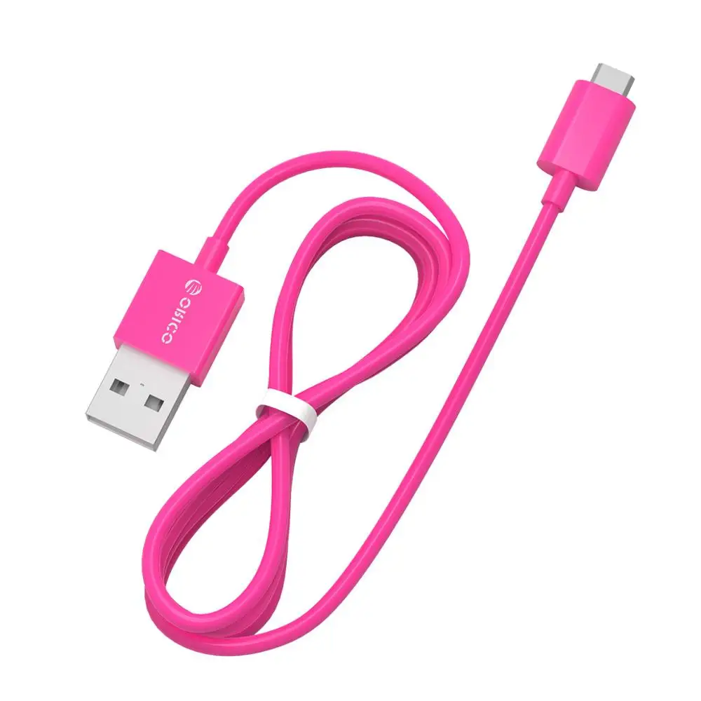ORICO Micro USB кабель для зарядки и синхронизации данных 30 см 50 см 100 см зарядное устройство адаптер для Xiaomi huawei Android мобильный телефон - Цвет: Red Cable
