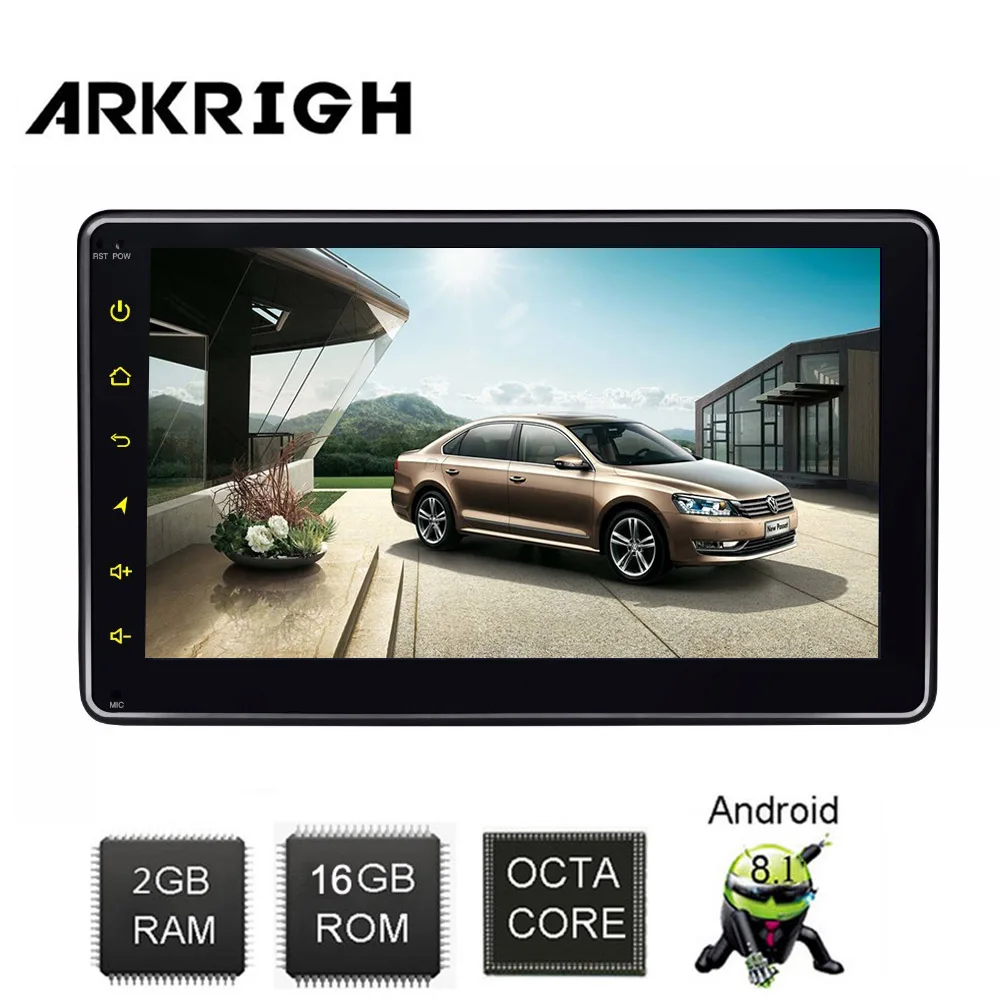 ARKRIGHT " 1din Восьмиядерный Универсальный Android 8,1 автомобильный Радио Аудио Стерео gps Navis Carplay Wi-Fi головное устройство/Автомобильный мультимедийный плеер