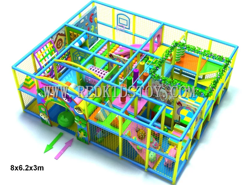 Экспортируется в Чили крытая игровая площадка для детей закрытый непослушный