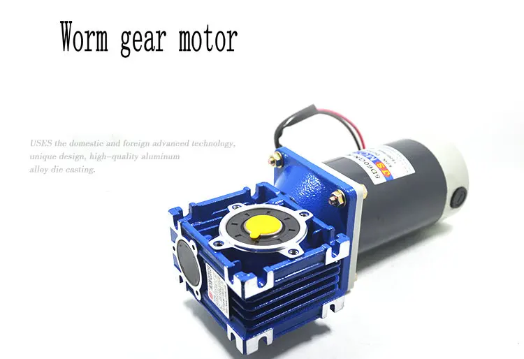 5D60GN-NMRV DC12V/24 V 60 W 1800 об/мин постоянного тока мотор-редуктор червячной передачи крученый для коробки передач мотор-редуктор/Выходной вал Диаметр 14/18 мм