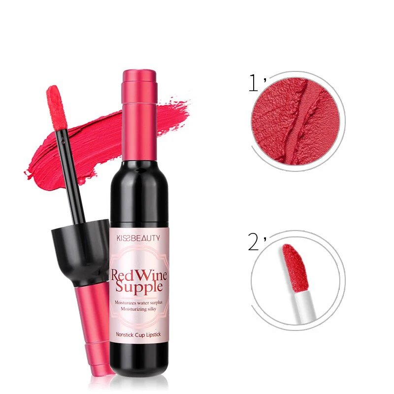 Новое поступление цвет красного вина корейский стиль для губ оттенок детские