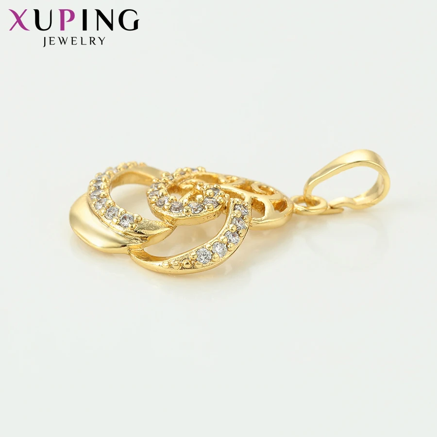 Xuping модный старинный/Королевский подвесной светильник с покрытием из желтого