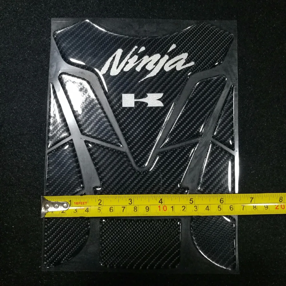 Новый мотоцикл велосипед топливный бак 5d четырехмерные наклейки из углеродного