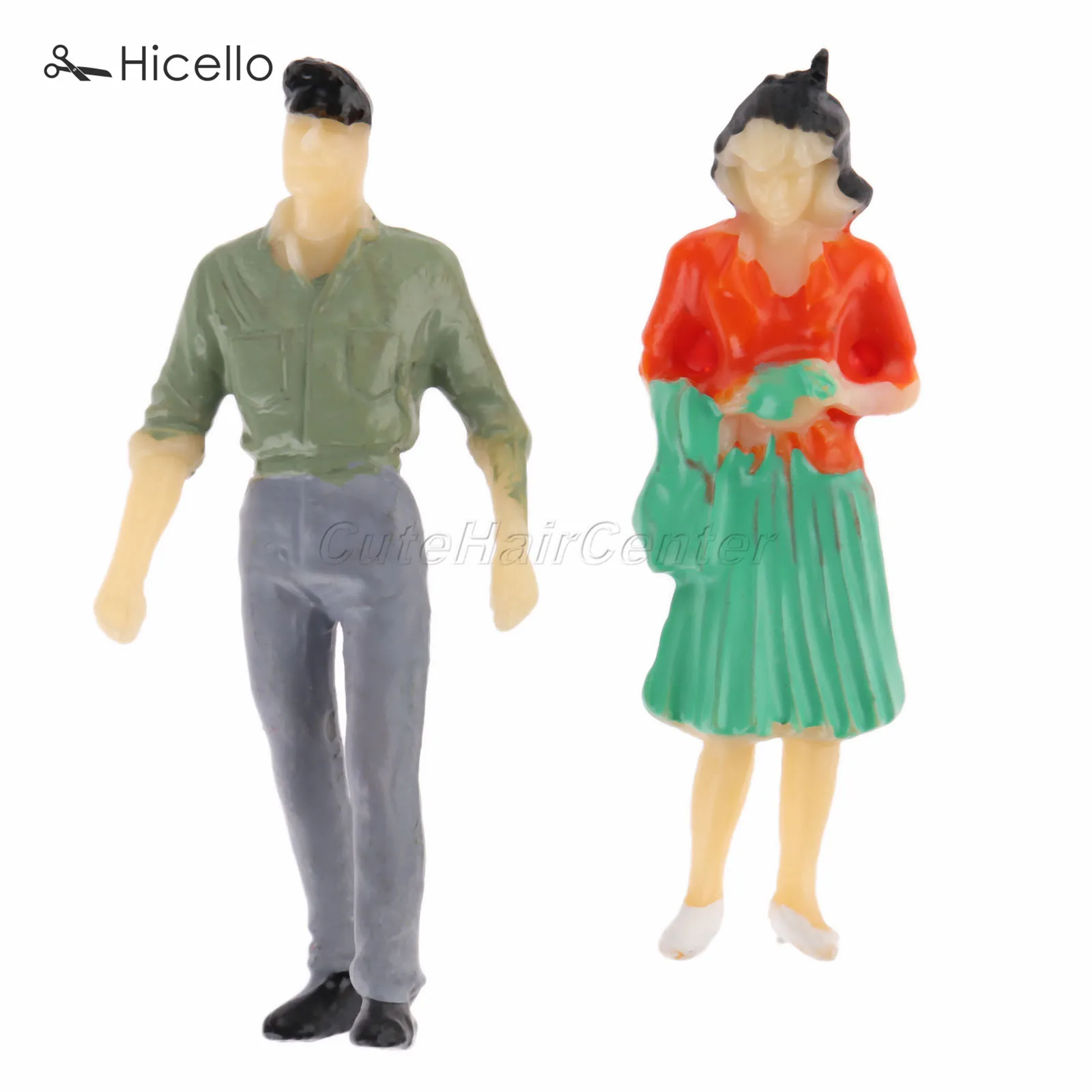 100 шт. пластиковые модели людей 25 мм/18 мм/9 мм весы со шлейфом 1:75 1:100 1:200 Рисованные