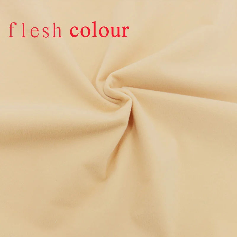 flesh color 50*150 см Costura толстый телесный Diy кукла кожа ткань волокна высокой плотности ворс для рук лицо - Цвет: flesh color