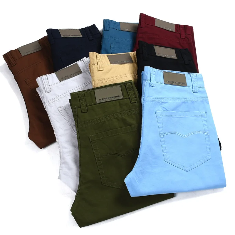 Мужские брюки 2018 новый дизайн повседневные hombres pantalones хлопковые облегающие