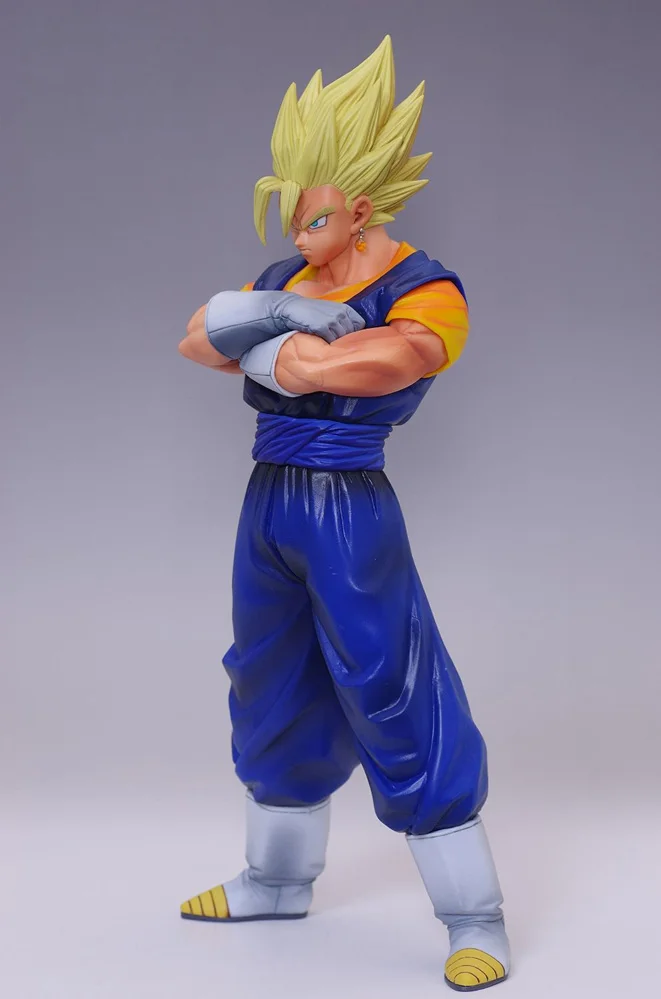 Горячая Banpresto Dragon Ball Kai Master Stars Piece Goku Vegeta Merge The Vegetto Super Siayan фигурка 28 см | Игрушки и