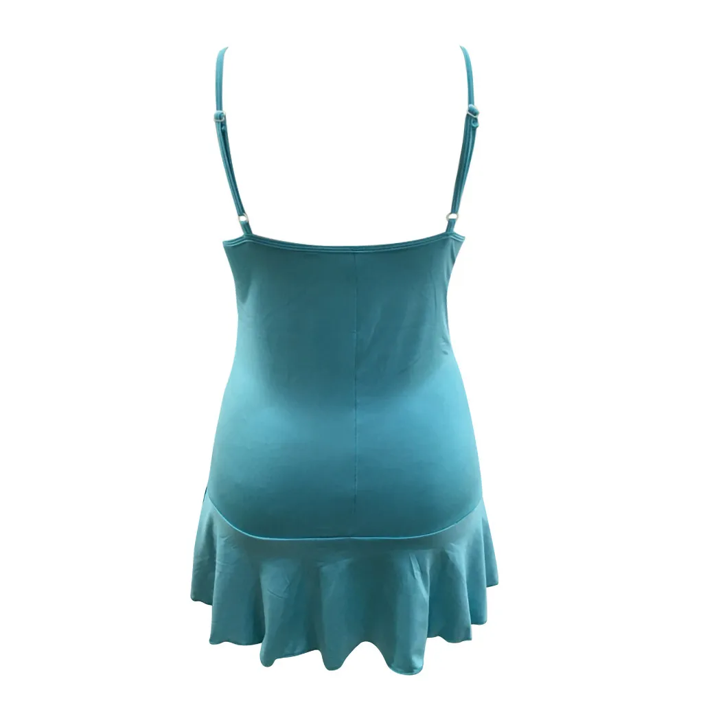 Женский купальник с высокой талией размера плюс однотонный синий черный слитный