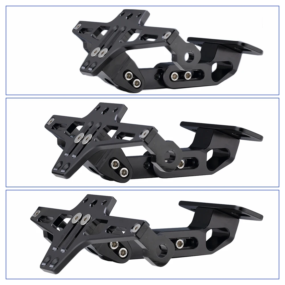 KEMiMOTO 2 шт. опоры и держатель номерного знака для Yamaha T MAX TMAX 500 2008-2018 T-MAX 530 2012 2016-2019 |