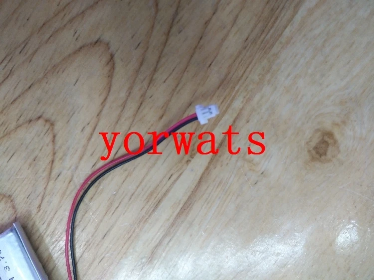

New Hot A Rechargeable Li-ion Cell 3.7V polymer lithium battery 602035 400mah plug 1 direct sale