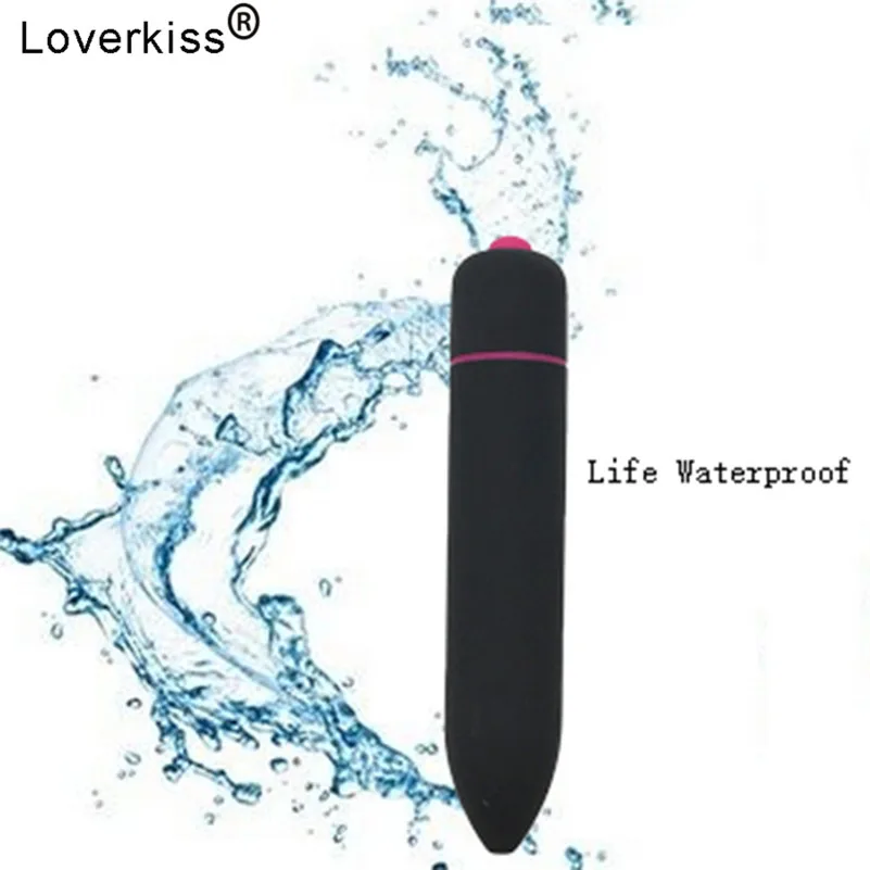 Loverkiss 10-скоростной мини-вибратор пуля для женщин водонепроницаемый стимулятор
