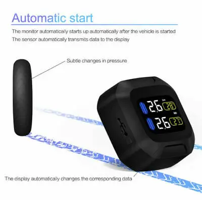 M3-B беспроводной мотоцикл TPMS реального времени шин Давление мониторинга Системы