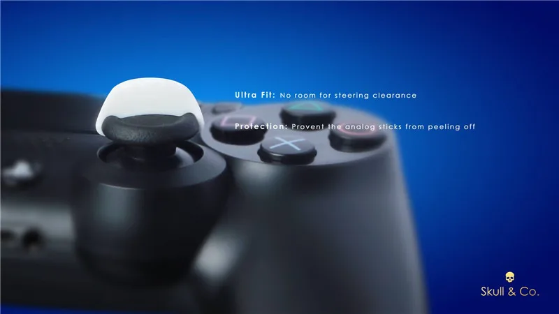 Силиконовые аналоговые ручки, колпачки для sony Playstation 4 контроллер Skull& Co. CQC Elite Thumbstick для PS4 геймпада