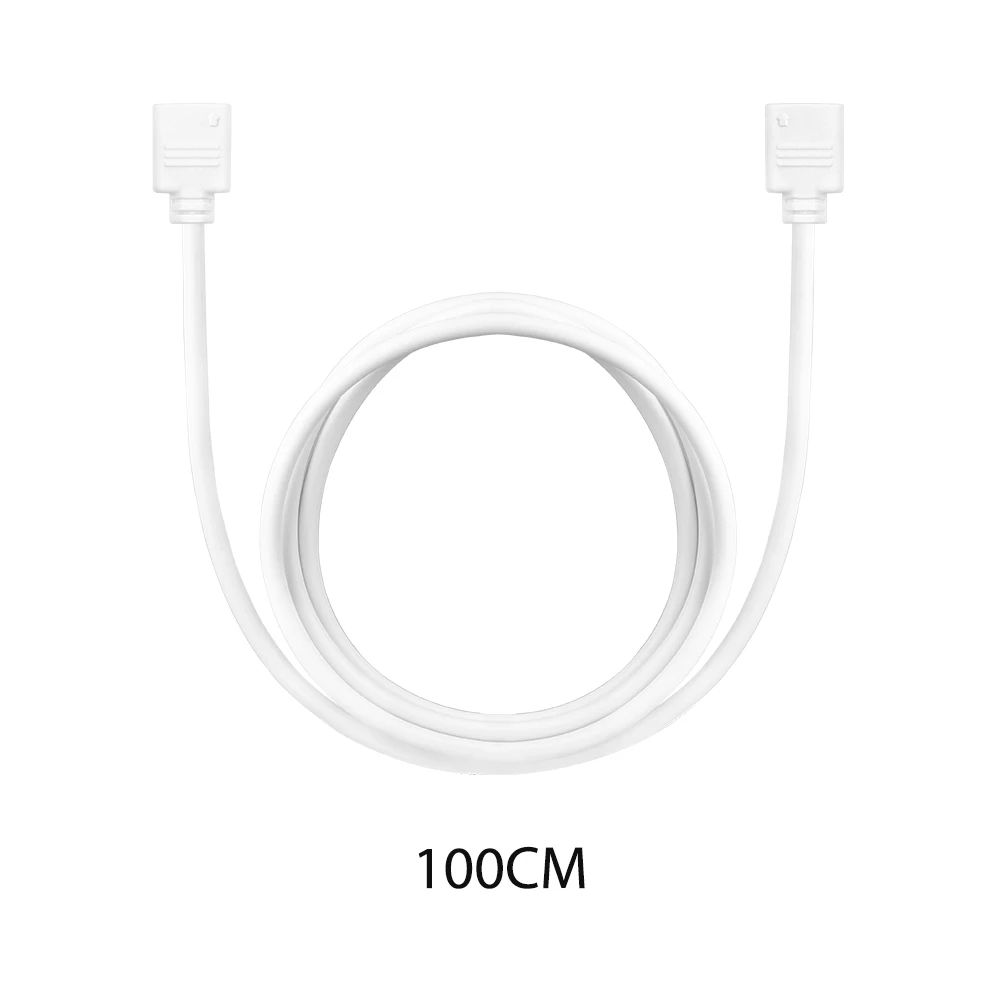 4 контактный 5 удлинитель светодиодный провод шнур разъем для RGB RGBW RGBWW 5050 двухсторонний кабель светодиодная