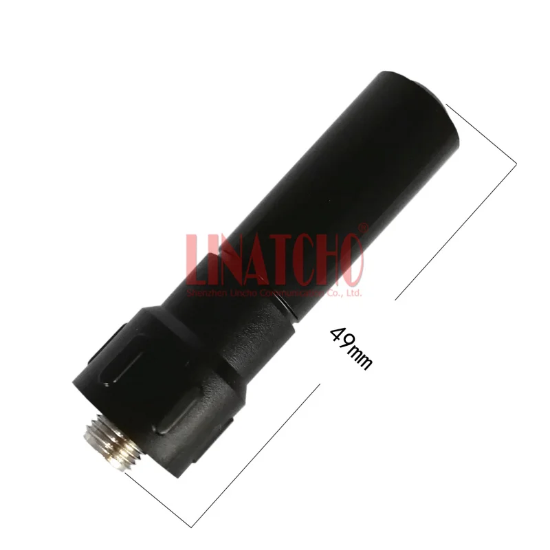 

free shipping 10 pcs sales UHF 400-470mhz 45mm mini ham walkie talkie stubby plastic sma female antenna