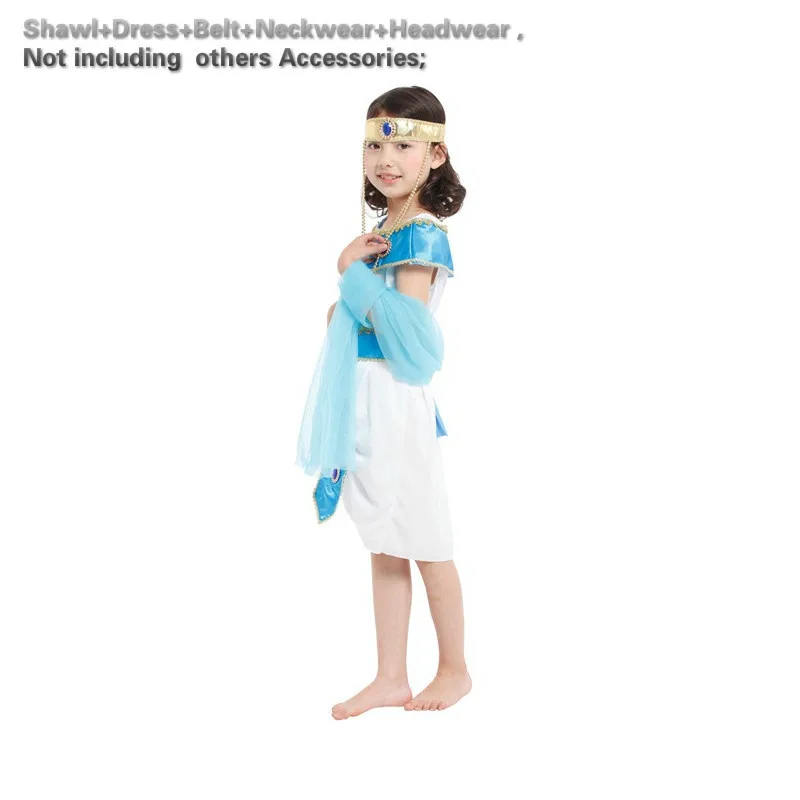 Костюмы на Хэллоуин для мальчиков и девочек Древний Египет египетский фараон