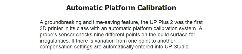 Для принтера tiertime Up Plus2 3d принтер Полностью Собранный ABS/PLA печать автоматическое выравнивание