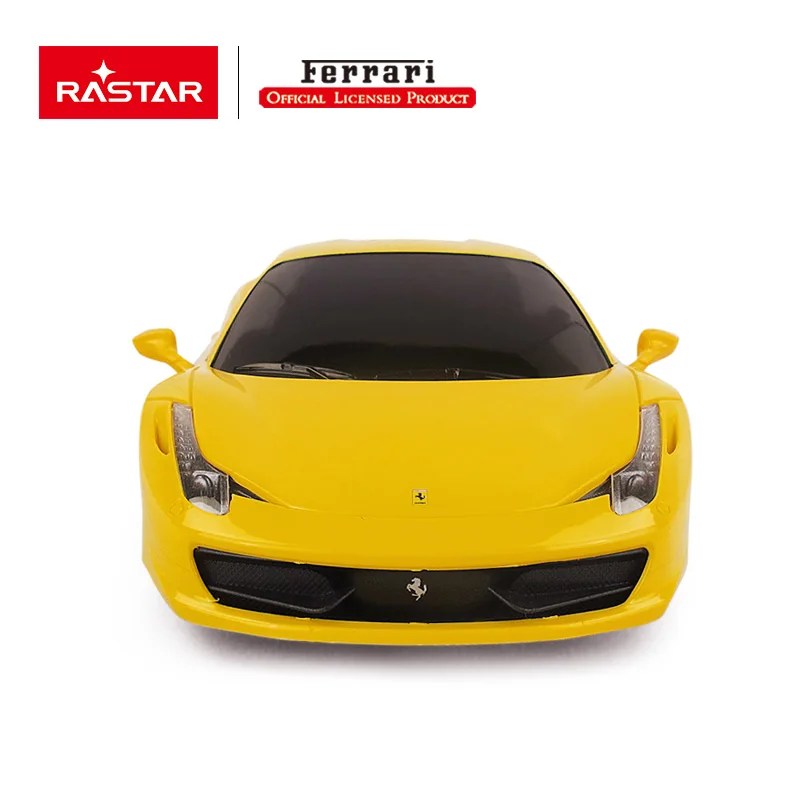 RASTAR Лицензия rc автомобиль r/c 1:18 caminhao модные стильные Прохладный FERRARI 458 ITALIA Remoto