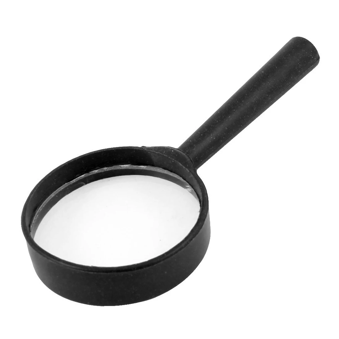

Handheld Black Plastic Frame 40mm Lens 10X Magnifier Magnifying Glass