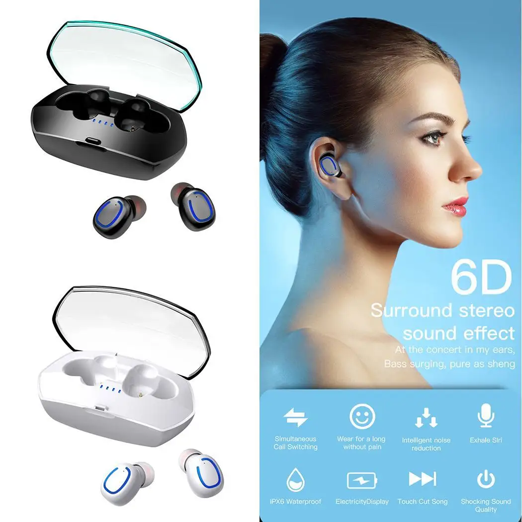Bluetooth 5 0 с зарядным устройством Binaural 10-15 дней комплект вызова 4-7 ч воспроизведение