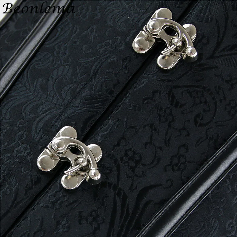 

Beonlema Gothic Steampunk Corset Sexy Vintage Corselet Lace Up Punk Goth Korset Tops Women Pink Royal Blue Bustier Lingerie