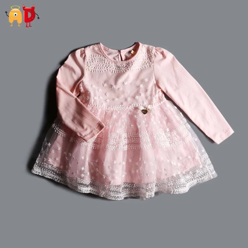 Элегантное качественное пасхальное платье для девочек цветочное газовое