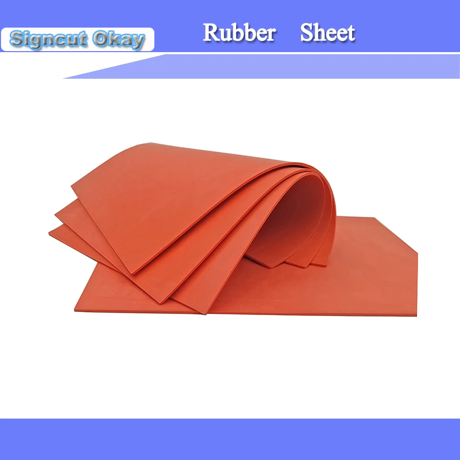Красный лазерный резиновый лист для лазерной гравировки 1 шт. A4 2 3 мм изготовления