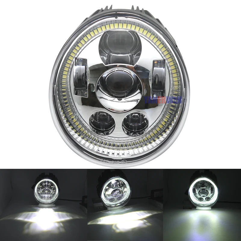 СВЕТОДИОДНЫЙ DRL фара мотоцикла Halo кольцевая для V стержня VROD VRSCA VRSC Rod Muscle Screamin'