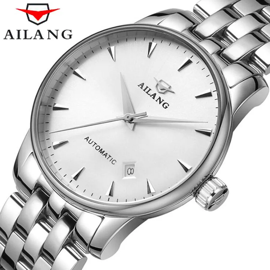 Часы наручные AILANG Мужские автоматические брендовые Роскошные водонепроницаемые
