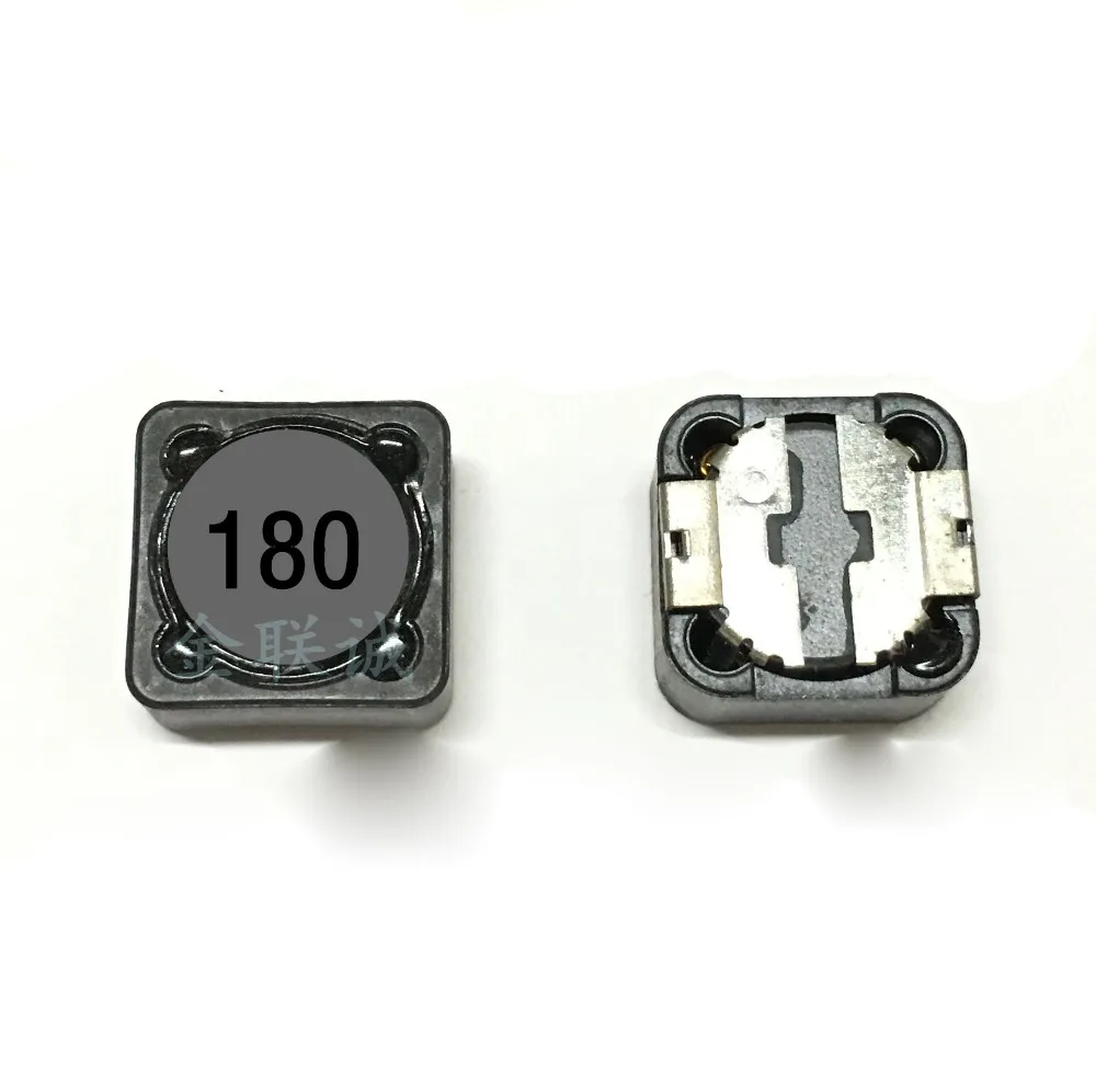 

Экранированный индуктор 12*12*7 мм, 20 шт./лот, 18 мкм, с печатью 180 SMD, Силовые индукторы CD127