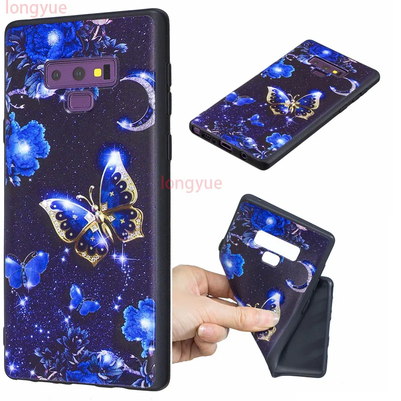 Case For Samsung Galaxy Note 9 Cover 3D Cute Bags Soft Silicone TPU Phone Cases |
