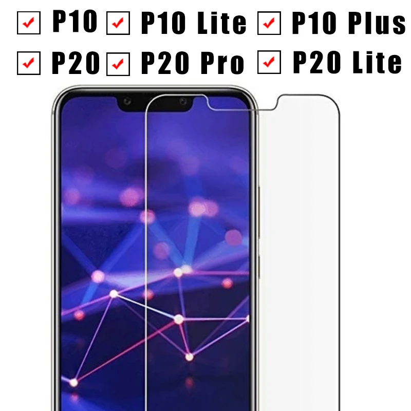 Защитное стекло для Huawei P10 lite закаленное Huavei p20 light p20pro p10plus tremp light20 lite10 pro20 protector |